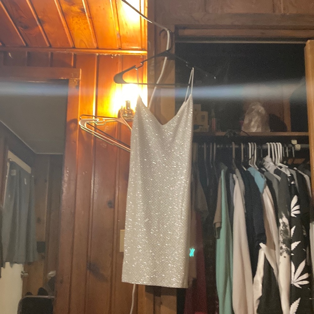 Short sparkly dress
